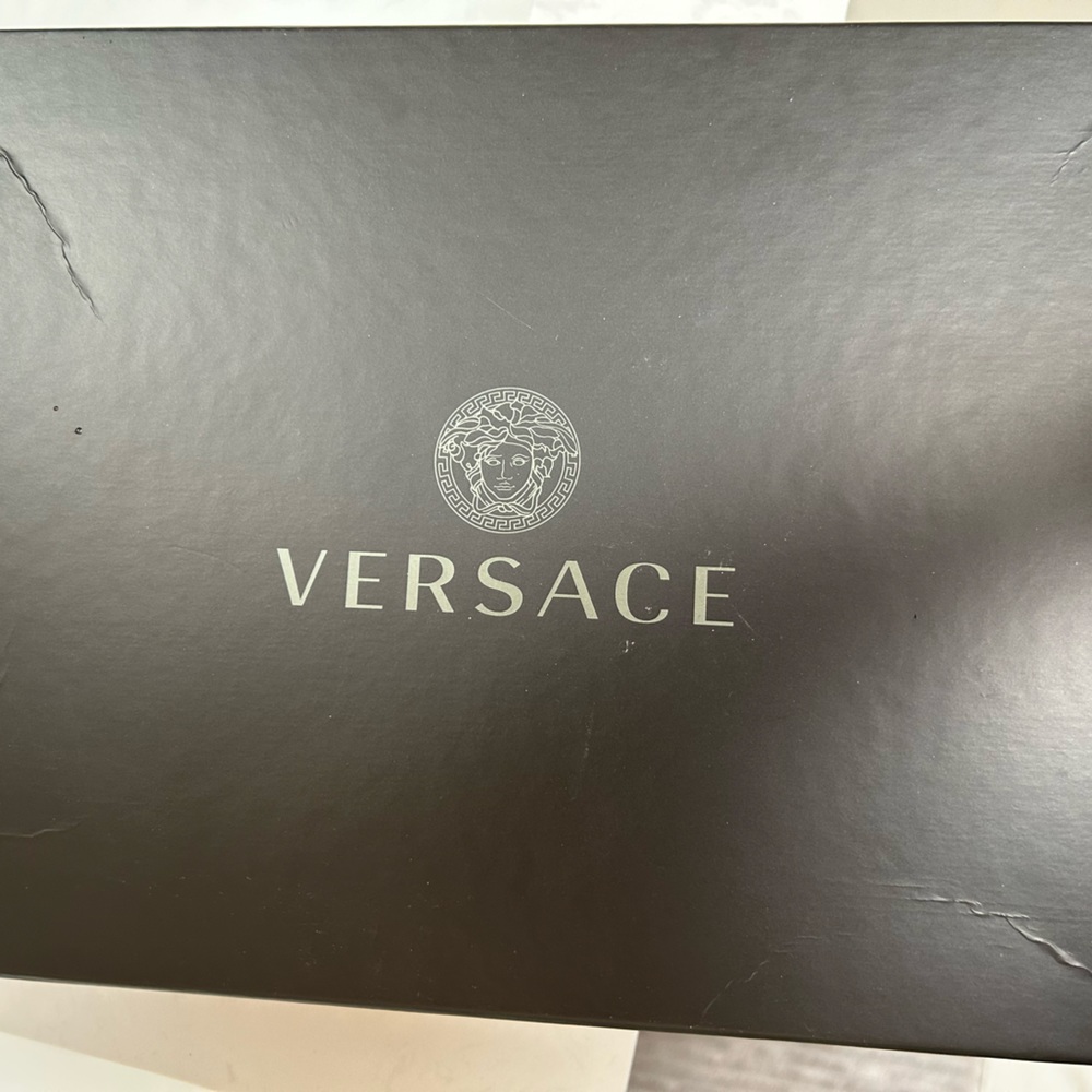 Versace Nappa Mule in Baby Pink - Picture 5 of 10